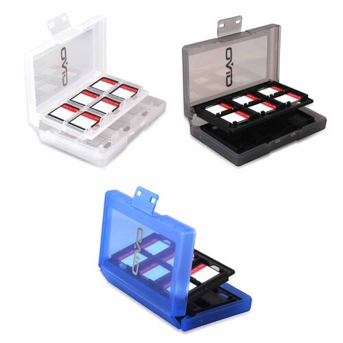 77UA Game Card Holder Storage Box Compatible with NS Protect