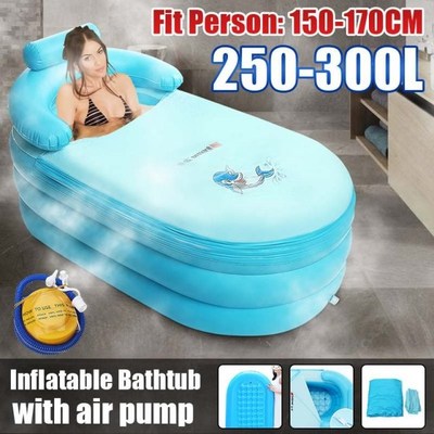 Large Size Inflatable Bathtub for adult Foldable with Air Pu
