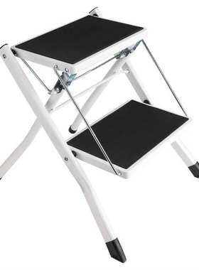Anti Slip Folding ladder Stools 2 Tread Safety Step Ladder F