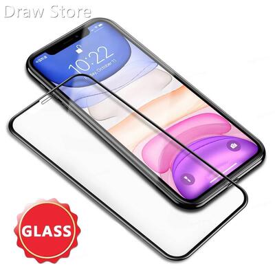 For iPhone 10 11 X Glass Full Cover Screen Protector For iPh