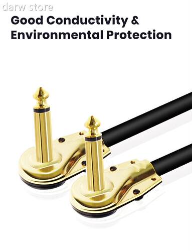 2 Pack Electrical Gu1iar ass Cable Flat atch CabletB Pfor Mu