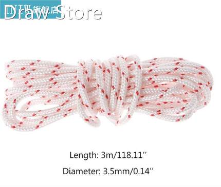 New 3.5mm Starter Rope Pull Cord For Trimmer STRIMMER / HEDG