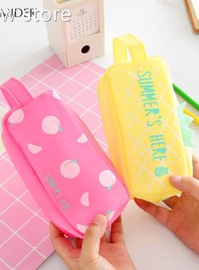 Large Bag PencilC asoe For 1Studen t GirlCute Schol Station