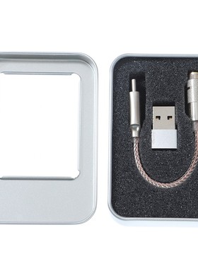 Type-C To 3.5mm 32 Bit/384kHz DSD64/128 HiFi DAC Audio Adapt