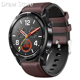 For 22mm Watch Strap Genuine Leather Huami Band Amazfit GTR