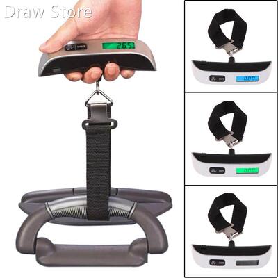 50kg Digital Weighing Scales for Suitcase Travel Luggage Sca