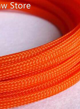 Orange 3-40mm Cable Sleeves Snakeskin Mesh Wire Protecting N