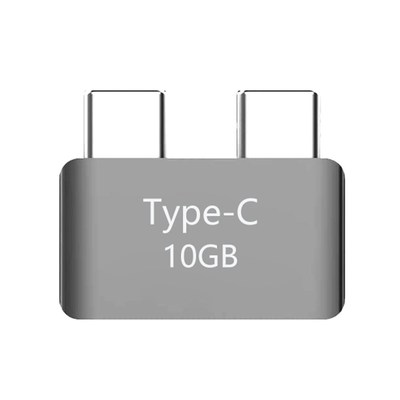 Dual Type-C Short Extender USB C Thunderbolt 3 Female to Mal