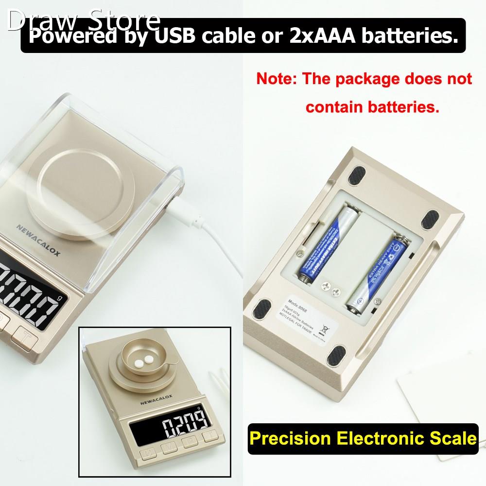 Digital Milligram Jewelry Scale 0.001g Precision Electronic