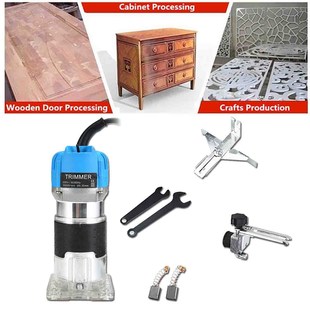 30000RPM Woodworking Electric Trimmer Hand Carving Wood Mill
