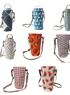 2022 New Packable Water Bottle Tote Carrier Bag Crossbody Tu