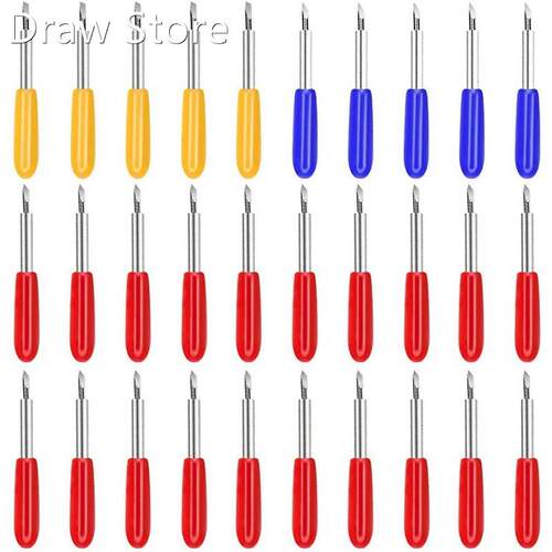 50Pcs Cutting Blades for Cricut Explore Air/Air 2/Maker, 30/