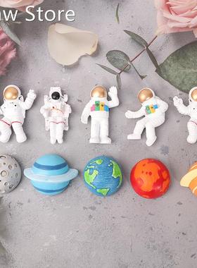 1pc 3D Space Universe Magnetic Sticker Planet Astronaut Frid