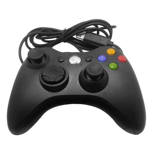 USB Wired Game Remote USB-360 Plastic USB Port Controller Ea