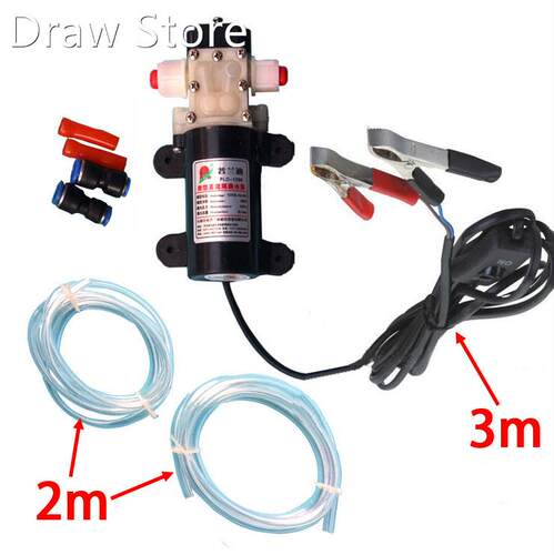 New PROFESSIONAL Crocodie Clip DC 12V Engine Oil Extractor