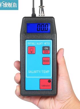 2 in 1 Salinity Meter Temperature Meter ATC Salinometer Salt