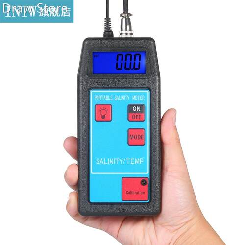 2 in 1 Salinity Meter Temperature Meter ATC Salinometer Salt