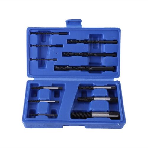 6pcs Damaged Screw Extractor Drill Bits Guide Set Broken Spe