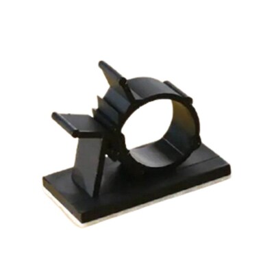 10pc Cable Clamp Self-adhesive Cable Management Clamp Deskto