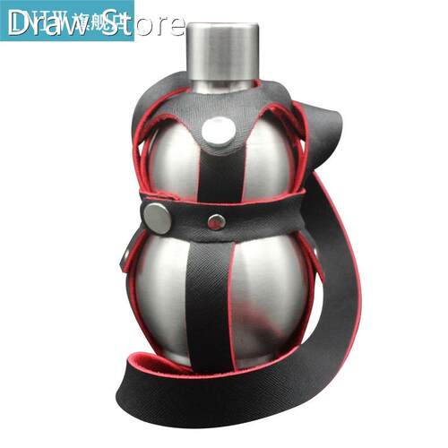Premium Gourd Shape 18OZ Hip Flask Portable Stainless Steel