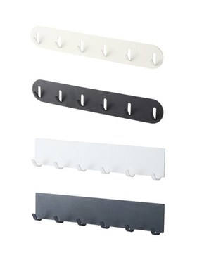 6 Hook Carbon Steel Hanger Belt Tie Necktie Handbag Storage