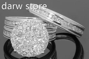 2 Carats Diamond Ring Fmale1 8k1Gold  Wedding Anillose Bague