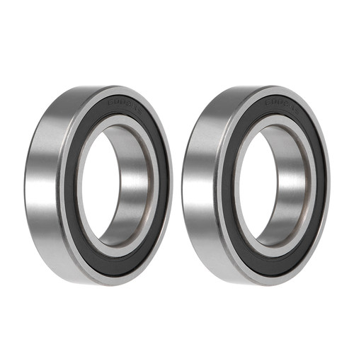 6008-2RS Deep Groove Ball Bearings Z2 40x68x15mm Double Seal
