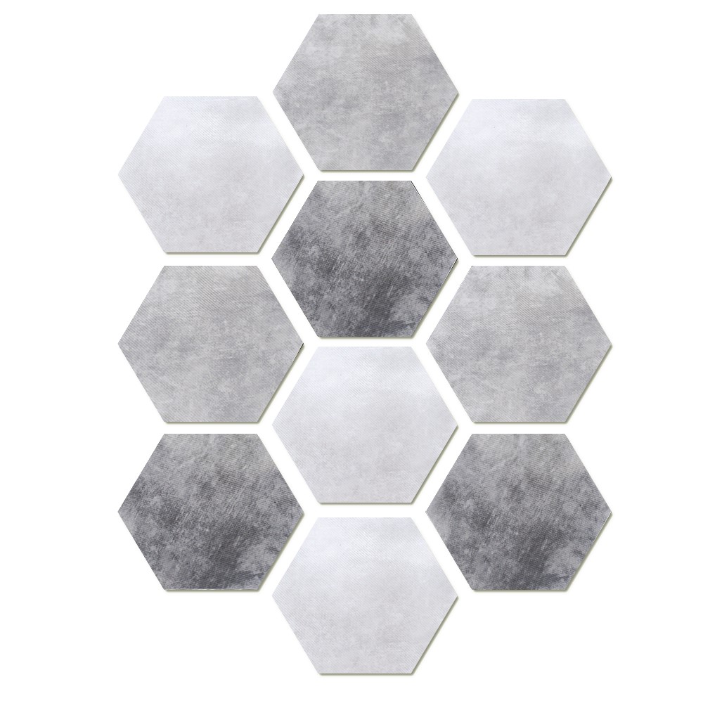 2019 Tile Sticker- 10Pcs Waterproof Bathroom Hexagonal Wall