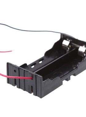 3.7V 2x 18650 Parallel Batteries Holder Box Storage Case Con