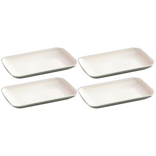 2022 New Wheat Straw Square Home Dining Plate Dessert Pasta