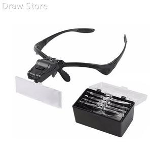 Loupe Magnifying Glasses Eyewear Illuminated Magnifier With