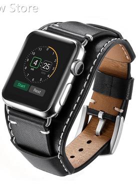 Strap for iwatch i watch Leather pulsera correa for Apple Wa