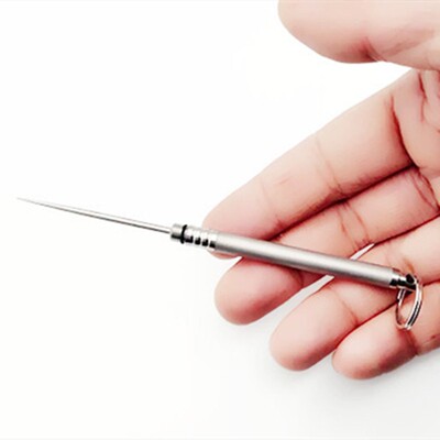 Titanium Outdoor Edc Portable Multifunctional Toothpick Bott