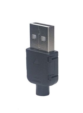 10 pcs/lot Male 4Pin Type A snap-on triangle Connectors Micr