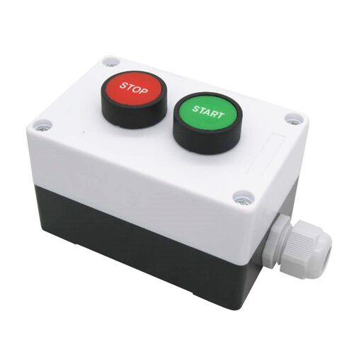AC 660V 10A Momentary Start/Stop Red Green Sign NO NC Push B