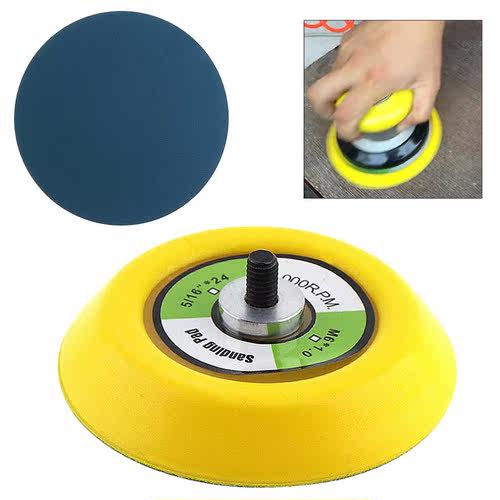 3 Inch 12000RPM Double-acting Random Orbital Sanding Pad wit