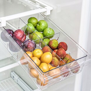 Refrigerator Pull-out Storage Box Egg Holder Plastic Refrige