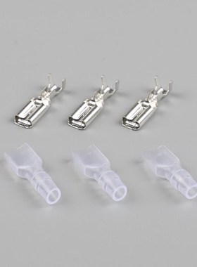 100pcs/lot  4.8 insulated terminal PVC sheathed with 0.5 mal