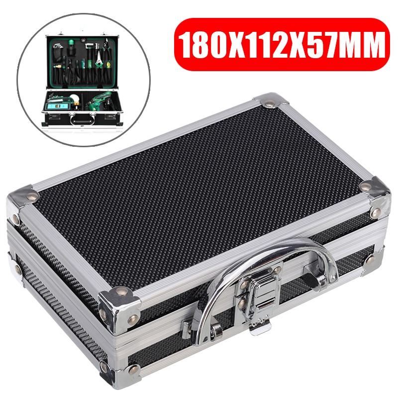 Professional Aluminium Alloy Tool Box Travel Storage Case Lu
