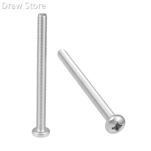 Machine Screws Cross Pan Head Screw 304 Stainless Steel M8x1