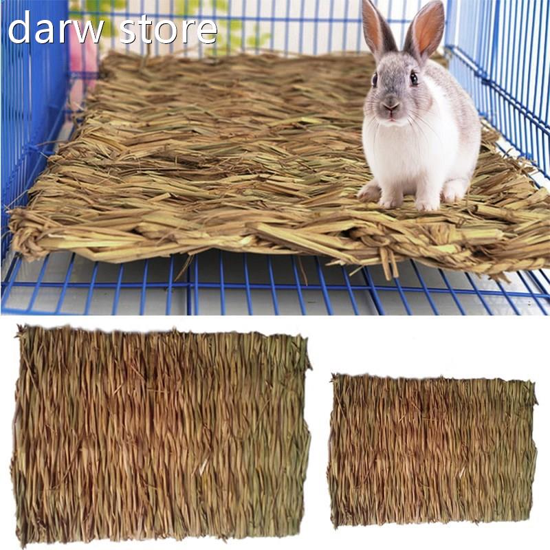 202 1StrawMa0t Pet Hamster aRbbit Chewing Toy  Grass Prepara