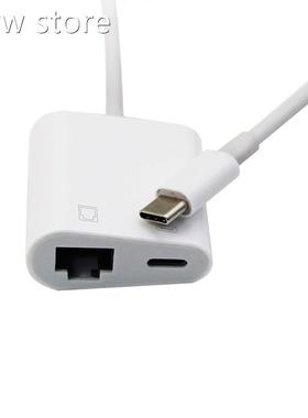 Typ C OTG Ethenet Adaper USB C To RJ45 Etheernett LArN1 Wire