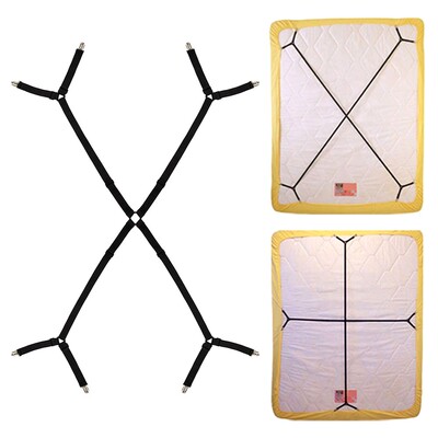 Crisscross Fastener Mattress Cover Clips Bed Sheet Holder Ma