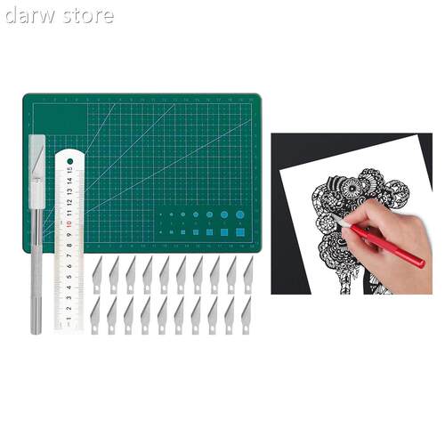24MPc/set Caring Exacto Knive1s sCrvaft DIY Kit Art Blades a