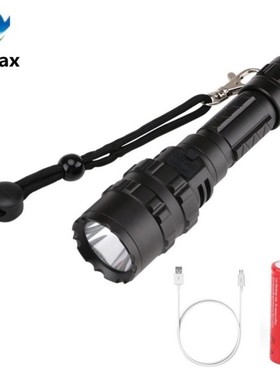 LED Flashlights CREE XML-T2 LED Torch USB Rechargeable 18650