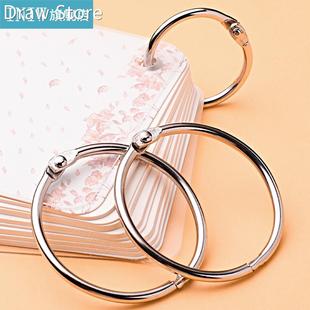 Rings 10pcs Leaf 88m Photo Binder Scrapbook Loose Hinge
