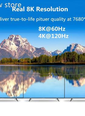 HDMI 2.1 8K HDMI Cble 14@120H 48Gbaps HDCP2.2 HDMzI Cable Kf