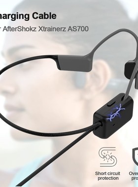 For Aftershokz Xtrainerz As700 Charging Cable Wireless Headp