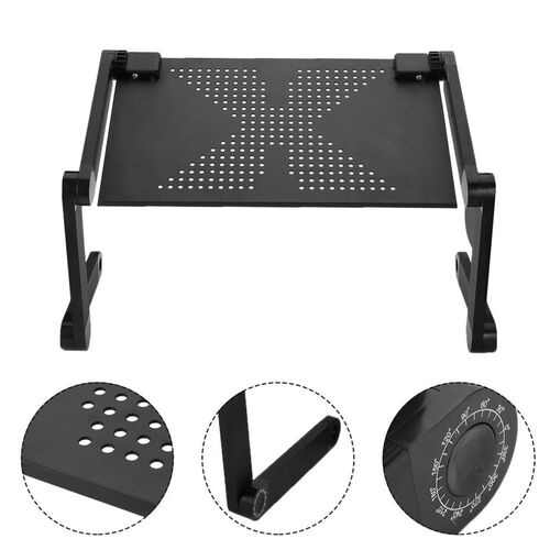 Portable 360 Degree Adjustable Laptop Notebook Table Stand T