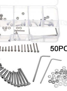 50PCS Universal Turntable Headshell Cartridge Mounting Kit S